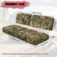 thumbnail image 7 of XYZCANDO Camouflage Forests UTV Seat Covers for Kawasaki Mule 4000 4010 Set of 2 Replacement UTV Seats Accessories Easy-Clean Front Seat Back & Seats Bottom Cover Washable, 7 of 7