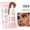 06 Dark Tan, variant on Julystar Pearlescent Glow Liquid Foundation, Waterproof Sweatproof Brightening Concealer Highlighter for Face & Body, Builds Natural 3D Radiant Skin for Daily Event Use