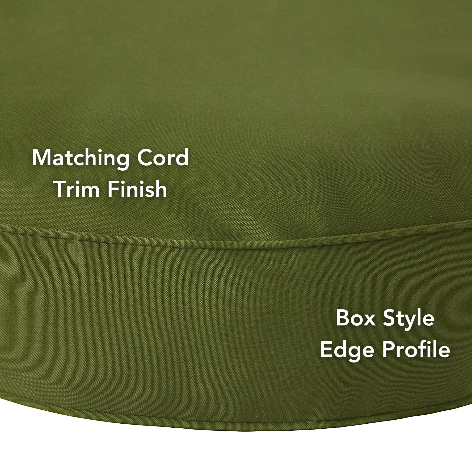 Happy Hounds Gordie Indoor/Outdoor Round Dog Bed, Large (42"), Hunter