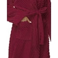 thumbnail image 3 of MOSHU Premium Robes for Women Super Soft Cozy Fleece Womens Robe Plush Long Bathrobe with Pockets, 3 of 8