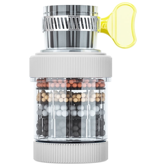 Pompotops Universal Interface Activated Carbon Faucet Water Filters Six Layer Water Filter Clearance