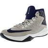 Nike Mens Zoom Devosion Wolf Grey / Loyal Blue-Game Royal High-Top Basketball Shoe - 10M