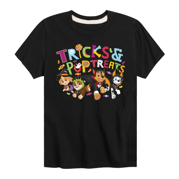Paw Patrol - Tricks and Pup Treats - Toddler And Youth Short Sleeve Graphic T-Shirt