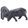 thumbnail image 1 of Estatua de toro Bling Bling de resina Decoración elegante y moderna, 1 of 12