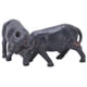 thumbnail image 3 of Nimomo Estatua de Toro Estatuilla de Toro de Resina Que representa la Buena Suerte Escultura de Animal vívido de Estilo Moderno Compacto para la Mesa del hogar, 3 of 5