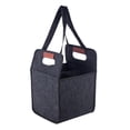 thumbnail image 1 of Insulated Beverage Tote For Hot And Cold Drinks Reusable Carry Cup With Padded Exterior And Inner Storage For Use Reusable Drink Cup With Handles Tote For Daily Commute Picnic, 1 of 3