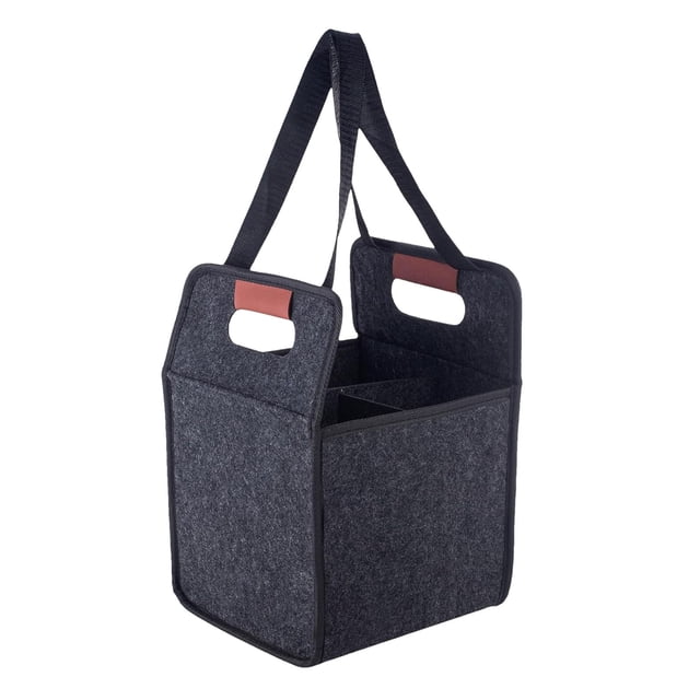 Insulated Beverage Tote For Hot And Cold Drinks Reusable Carry Cup With Padded Exterior And Inner Storage For Use Reusable Drink Cup With Handles Tote For Daily Commute Picnic