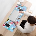 thumbnail image 3 of Long Mouse Pads for Desk,Colorful Funny Dachshund Desk Mats on Top Of Desks, Desk Mouse Pad Extra Large with 3mm Non-Slip Base and Stitched Edge for Gaming,Office,Work,Home 31.5"x11.8", 3 of 6