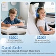 thumbnail image 2 of Auriculares para niños acer HK03 con limitador de volumen para colocar sobre las orejas con cable, 2 of 6
