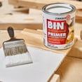 thumbnail image 4 of Rust-Oleum Zinsser B-I-N Interior & Spot Exterior Primer, Sealer, & Stain Killer Base, White, 1 Quart, 4 of 5