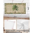 thumbnail image 5 of Fluorescent Light Covers for Ceiling Lights 1 Piece, Summer Palm Tree Magnetic Classroom Light Covers 4x2 Feet, Vintage Green Brown Tropical Botanical Fluorescent Ceiling Filters for Office, 5 of 7