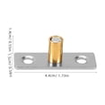 thumbnail image 2 of Mobutofu 2Pcs Barn Door Guides For Bottom Iron Multicolor Smooth Sliding Home Doors, 2 of 7