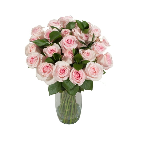 Deluxe Shades of Pink Rose Bouquet - Farm Direct Fresh Cut Flowers - 24 Stems
