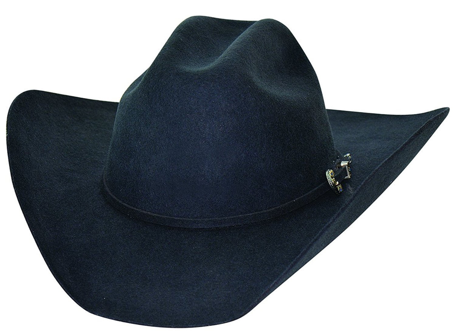 gray felt cowboy hat