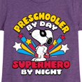 thumbnail image 3 of Peanuts - Preschooler By Day - Toddler And Youth Girls Short Sleeve Graphic T-Shirt, 3 of 6
