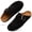 Black, variant on BERANMEY Women's Clogs & Mules Shoes Stylish Comfort Potato Clogs Shoes with Arch Support Cork Footbed Couple's Clogs for Women and Men