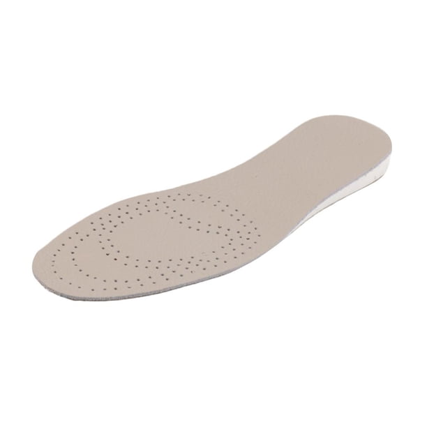 1 par de plantillas de cuero genuino para aumentar la altura de los zapatos. 1.5cm 39/40