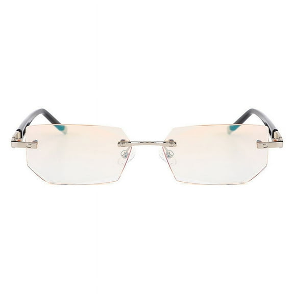 Diamond-Cut Metal Reading Glasses for Women and Men, Stylish and Durable Unisex Eyewear for Clear Vision