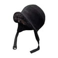 thumbnail image 3 of YOTQUSKI Hat Ear Flaps Women, Winter Thickened Cold-Proof Hat, Trapper Hat Outdoor Warm Caps for Women, Winter Warm Casual, 3 of 5
