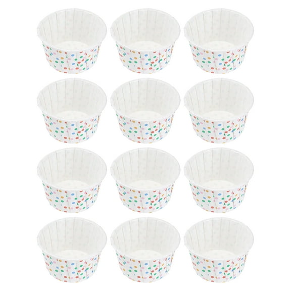 Topbathy Paper Dessert Bowls Multi-Color Biodegradable for Dessert Use 100Pcs