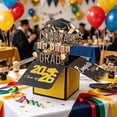 thumbnail image 4 of 2026 Graduation Pop Up Card Box 3D Greeting Card Black Gold Gift Card with Envelope and Message Card Keepsake Decoration, 4 of 7