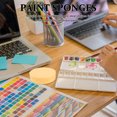 thumbnail image 4 of PAMINGONO 4pcs Circle Sponges For Painting Assorted Color PVA Water Absorbent For Artists, 4 of 6