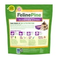 Feline Pine Cat Litter, Natural Pine Clumping Litter, 8 lb