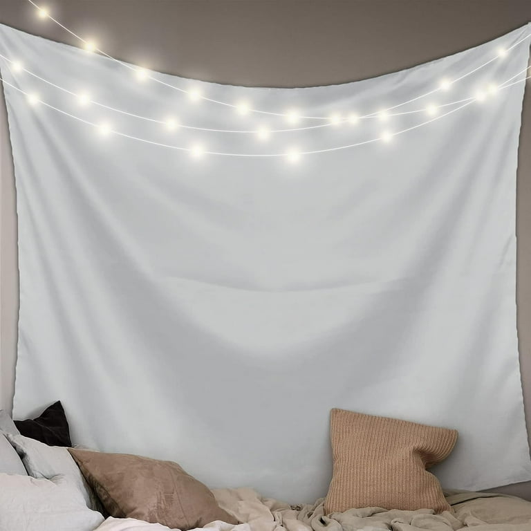 Tapestry Wall Hanging Light Gray Large 59X90 Inch Solid Color Tapestry For Walmart