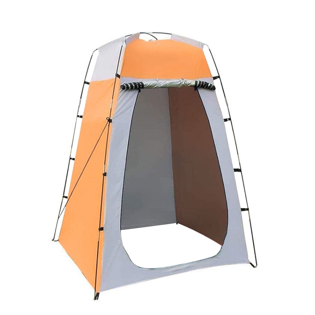 SHENGXINY Portable Shower Tent Clearance Outdoor Bathing Portable Clothes Shower Swimming And Changing Clothes Toilet Yellow