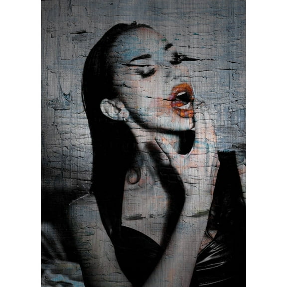 "Tasty Painting" Painting Print on Brushed Aluminum