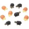 thumbnail image 2 of Weiweiguan 10Pcs Small Turtle Ornaments Micro Landscape Ornament Resin Turtle Decoration, 2 of 6