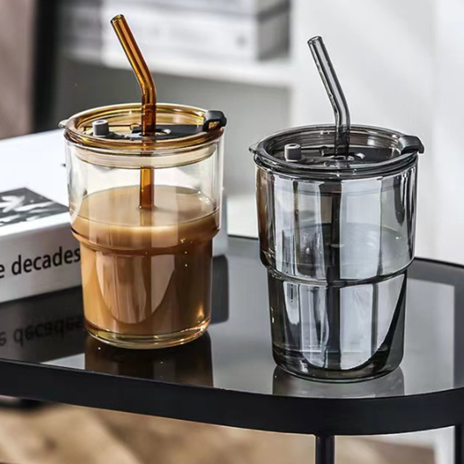 Tasses à Espresso En Acier Inoxydable Double Paroi - Lot De 2 (200ml Et 180ml) - Isothermes, Avec Poignées