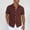 Wine, variant on Hvot&aat Men's Vertical Striped Short Sleeve Shirts Business Casual Button Down Top Beach Cardigan With Pocket