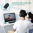 thumbnail image 3 of Transmisor de audio Bluetooth TV PC Adaptador de audio Bluetooth de 3,5 mm Transmisor Receptor, 3 of 13
