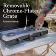 thumbnail image 4 of Triton 2-Burner Propane Stove, Portable Camping Cooktop with 2 Adjustable Burners & Wind Guards, 22,000 BTUs of Power for Camping, Tailgating, Grilling, BBQ, & More Black, 4 of 7