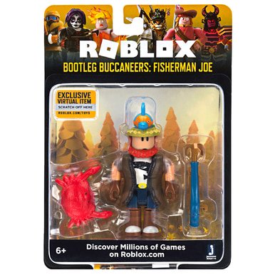 Bootleg Buccaneers Fisherman Joe Roblox Action Figure 4"