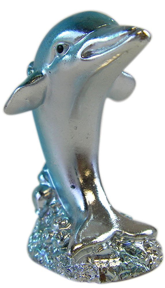 Dark Blue Dolphin Ganz Miniature Glass Figurine