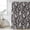 Brown, variant on Yellow Paisley Shower Curtain, Waterproof Shower Curtains for Bathroom, Ethnic Vintage Floral Botanical Abstract Washable Fabric Bathtub Curtain Set Bath Decor with 12 Hooks Extra Long 72"x96"