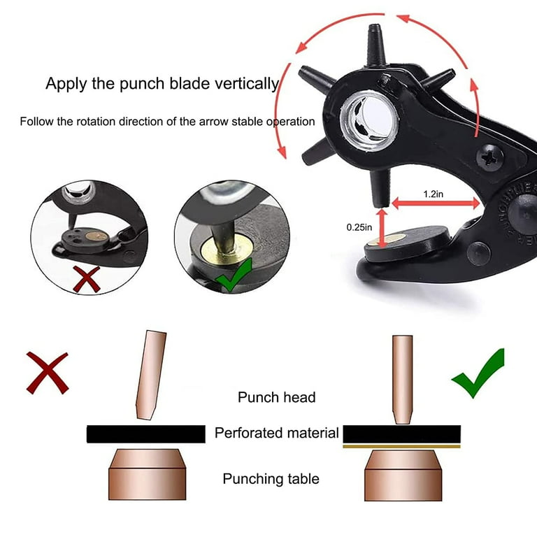 Leather hole punch walmart cheap