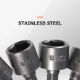thumbnail image 3 of Mobutofu 9 Pcs Deep Socket Nut Driver Set -vanadium Steel for Electric Drill, 3 of 6
