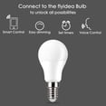 thumbnail image 4 of Bombilla De Luz Led Inteligente Con Wifi, Asistente De Google, Aplicación De Control De Voz, Control Remoto, Regulable, Rgbw, Bombilla Led De Varios Colores seitruly  HA024218-05, 4 of 5