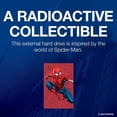 thumbnail image 2 of Seagate Spider-Man SE FireCuda 2TB External USB 3.2 Gen 1 Hard Drive with White LED Lighting, 2 of 7
