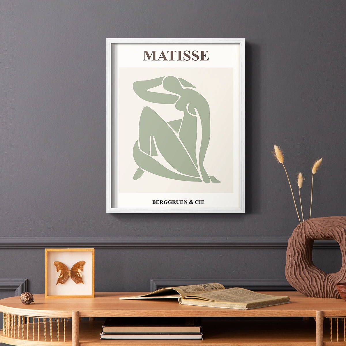 Matisse LIX Framed Print - Solid Wood