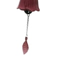 thumbnail image 3 of Campana de viento japonesa de Furin campanas de viento de metal de campana de hierro fundido templo japonés colgante decoración del hogar rosa Magideal Campana de viento japonesa de Furin, 3 of 7