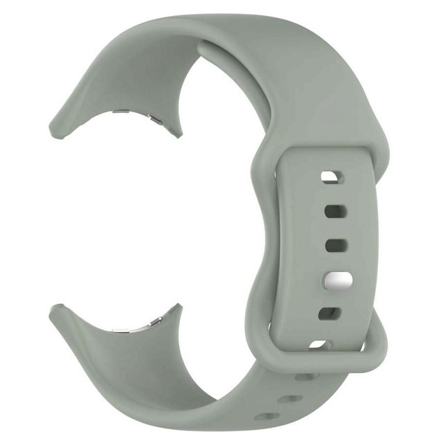 Sports Silicone Strap For Google Pixel Watch 3 41 45mm Replacement Correa Bracelet For Google Pixel 2 Smart Watch Band Accessory Gray green For Pixel Watch 2