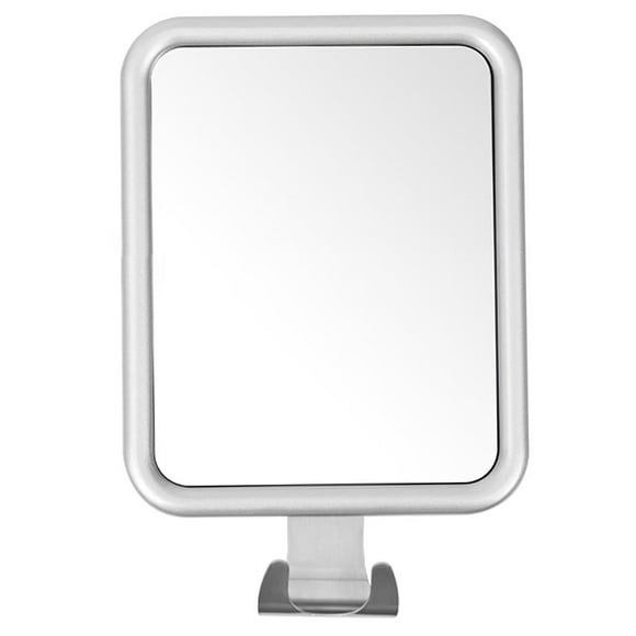 Toystoory Espejo antivaho para baño, espejo antivaho sin perforaciones, espejo antivaho para baño montado en la pared con gancho colgante para baño de Juegos de accesorios de baño No.2 Toystoory HA027866-02