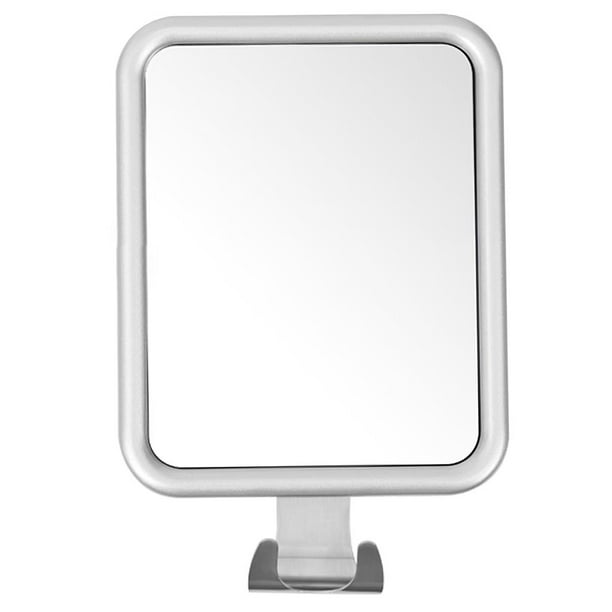 Espejo Antivaho Para Baño, Espejo Antivaho Sin Perforaciones, Espejo Antivaho Para Baño Montado En La Pared Con Gancho Colgante Para Baño De Hotel Y Hogar Yuarrent HA027866-02