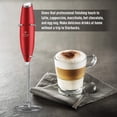 thumbnail image 3 of Rated High Powered Milk Frother Electric Handheld Foam Maker for Lattes, Cappuccinos, Matcha, Frappes and More, 3 of 9