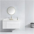 thumbnail image 4 of Avanity AVON-M24-BG Avon 24" Diameter Modern Circular Stainless Steel Framed Bathroom Wall, 4 of 7