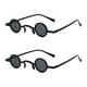 thumbnail image 1 of pares de gafas de sol divertidas y creativas para hombre y mujer (marco negro y patrón gris)., 1 of 7